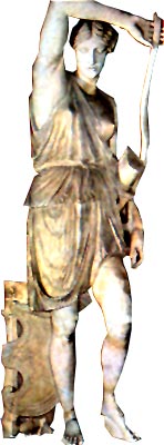 Amazonka Mattheiho, římská kopie Feidiova bronzu