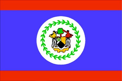 Belize státní vlajka