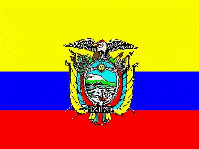 Ecuador státní vlajka
