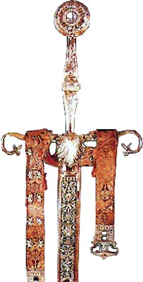 Meč darovaný 1509 papežem Vladislavovi II. Jagellovskému