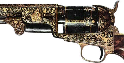 Revolver Colt, darovaný 1854 caru Mikuláši I.