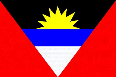 Antigua a Barbuda státní vlajka