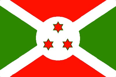 Burundi státní vlajka