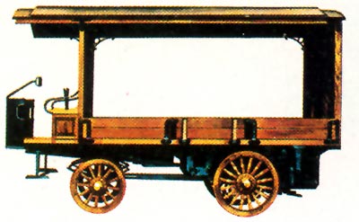 1. nákladní automobil NW, 1898, motor Benz, 5 500 cm3, 8,83 kW